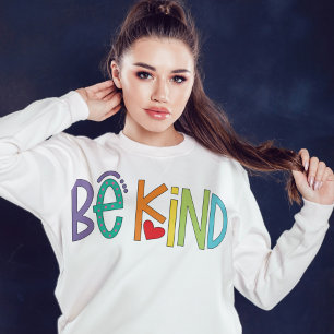 Camiseta Camisola Be Kind – Vibrações Positivas Motivaciona
