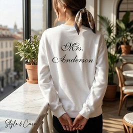 Camiseta Camisola Casual com Nome Único Impresso Estilo