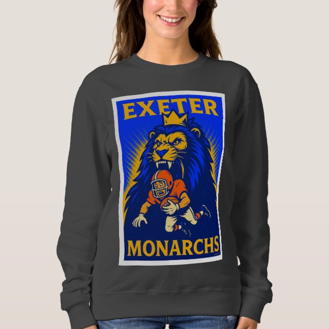 Camiseta Camisola clássica de pescoço de galinha do Exeter  (Frente)