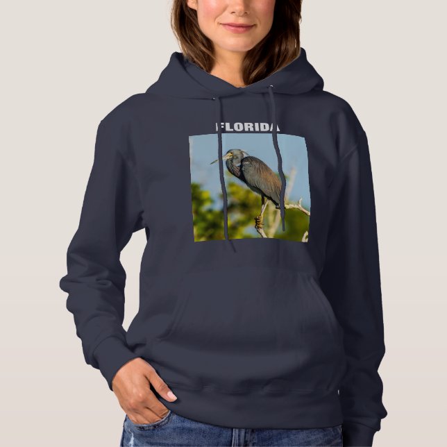 Camiseta Camisola com Capuz Bird Perfect Florida (Frente)