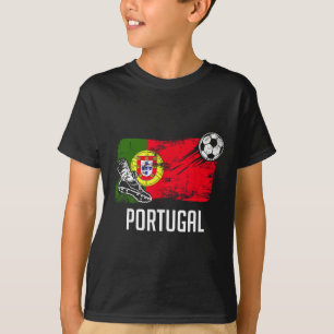 Camiseta Camisola da Bandeira de Portugal Equipa de Futebol