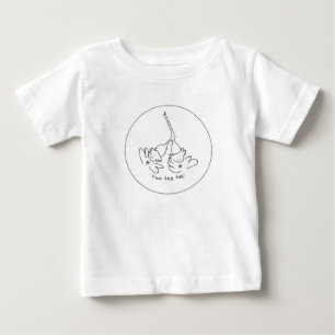 Camiseta Camisola da criança com hoodie