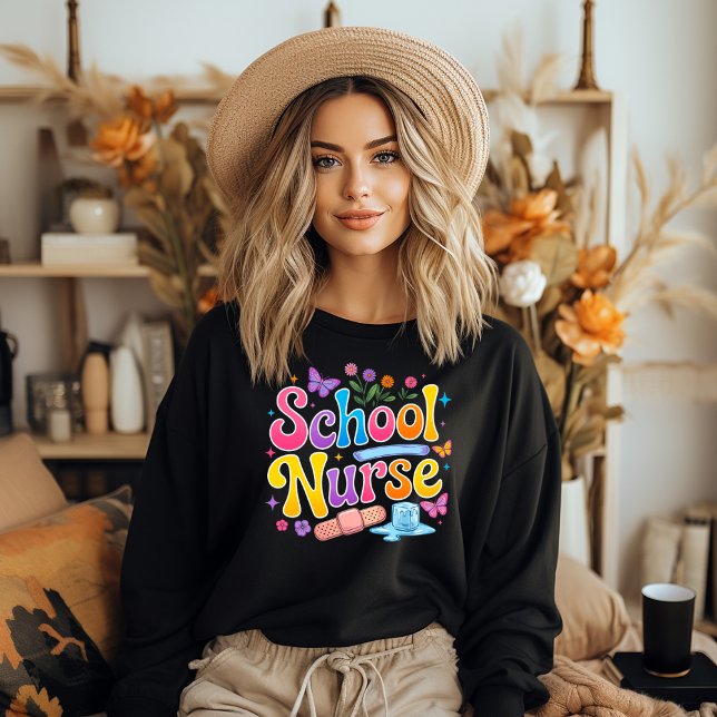 Camiseta Camisola da Enfermeira Escolar (School Nurse Sweatshirt)