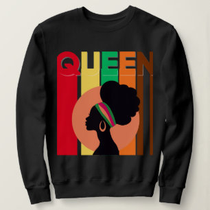 Camiseta Camisola da Rainha Africana