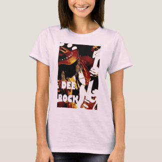 Camiseta Camisola de alças da GUITARRA de DEE