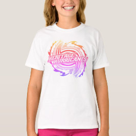 Camiseta Camisola de alças das meninas dos furacões da