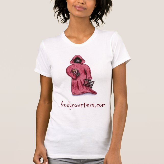 Camiseta camisola de alças de Bodycounters.com (Frente)