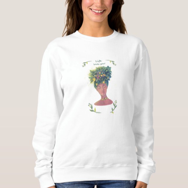 Camiseta camisola de amor próprio (Frente)