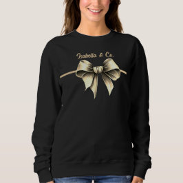Camiseta Camisola de arco elegante