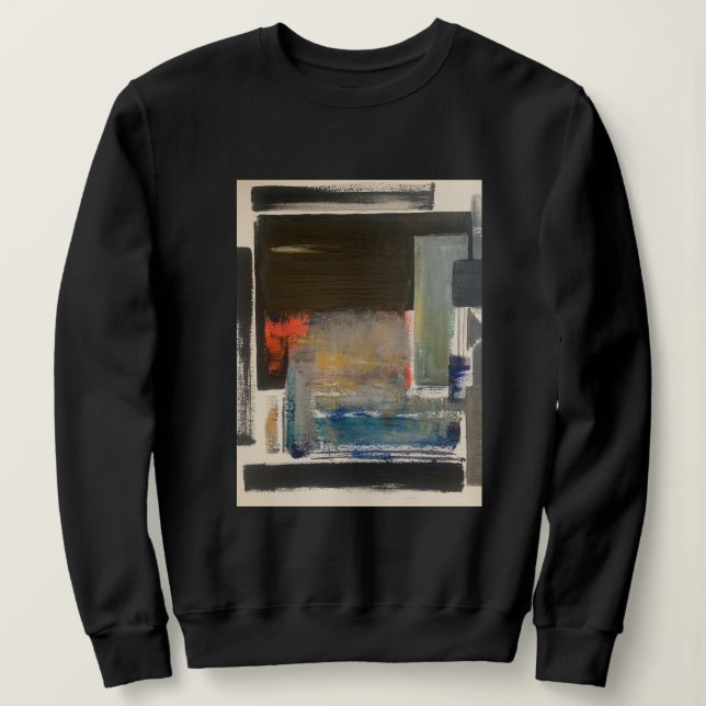 Camiseta Camisola de Arte Abstrata (Frente do Design)
