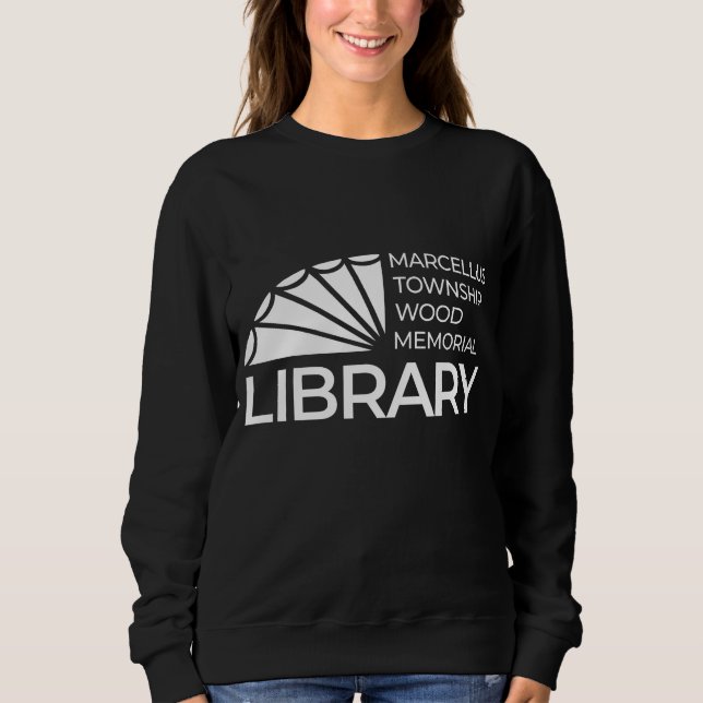 Camiseta Camisola de biblioteca simples (Frente)