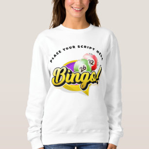 Camiseta Camisola de Bingo Personalizada