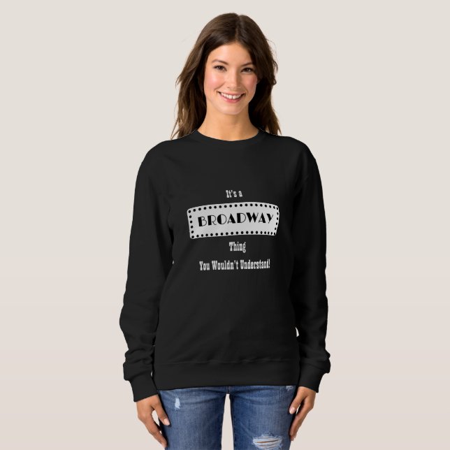 Camiseta Camisola de Broadway (Frente Completa)