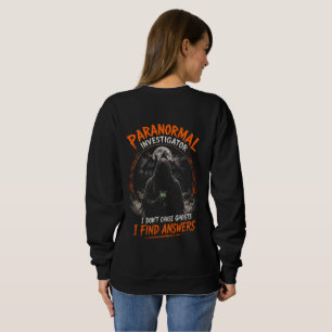 Camiseta Camisola de caça a fantasmas paranormais EMF