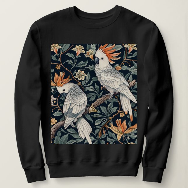 Camiseta Camisola de Cacatua (Frente do Design)