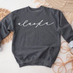 Camiseta Camisola de camisola do estado do Alaska