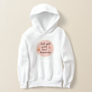 Camiseta Camisola de capuz infantil com arte de IA de tons 