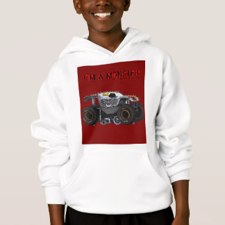 Camiseta Camisola de capuz 'SOU UM MONSTRO'