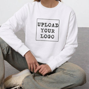 Camiseta Camisola de Crewneck com Logotipo da Empresa Perso