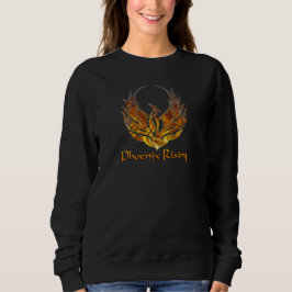 Camiseta Camisola de Fénix Ressurgindo das Cinzas