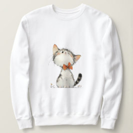 Camiseta Camisola de gato fresco - conforto de Na moda pura