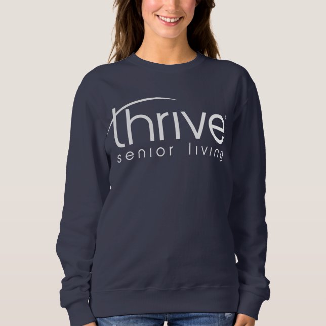 Camiseta Camisola de gola redonda Thrive (Frente)