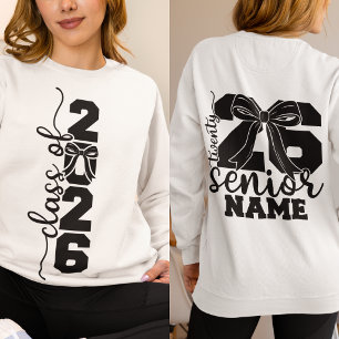Camiseta Camisola de Graduação com Nome Personalizado e Arc