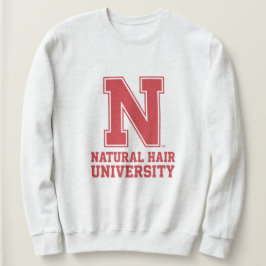 Camiseta Camisola de Grafismo de Cabelo Natural da Faculdad