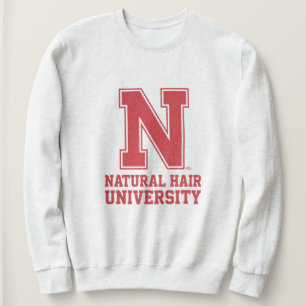 Camiseta Camisola de Grafismo de Cabelo Natural da Faculdad