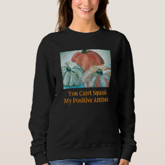 Camiseta Camisola de Halloween com Abóbora Positiva