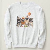 Camisola de Halloween de Pug - Mãe de Cachorro de