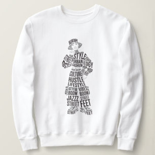Camiseta Camisola de Hip-Hop Fashion