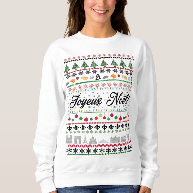 Camiseta Camisola de Joyeux Noël (Frente)