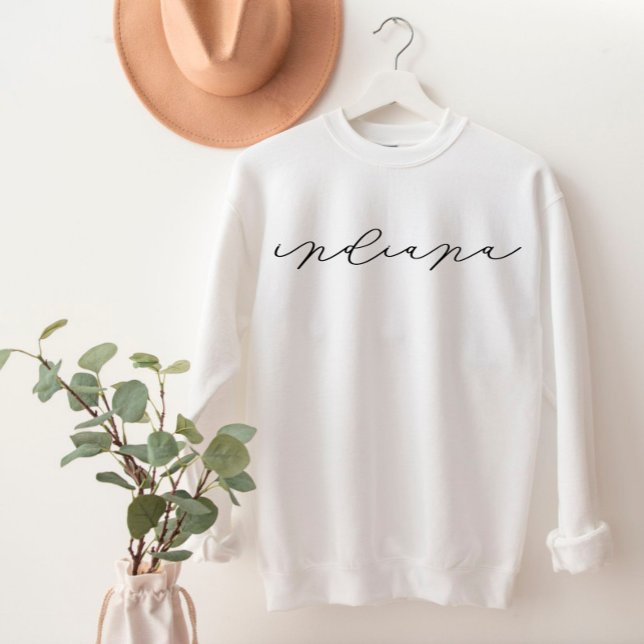 Camiseta Camisola de leite das mulheres do estado de Indian (Criador carregado)