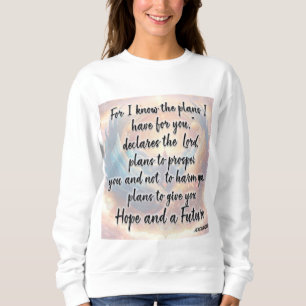 Camiseta Camisola de leite feminino - Jeremiah 29:11