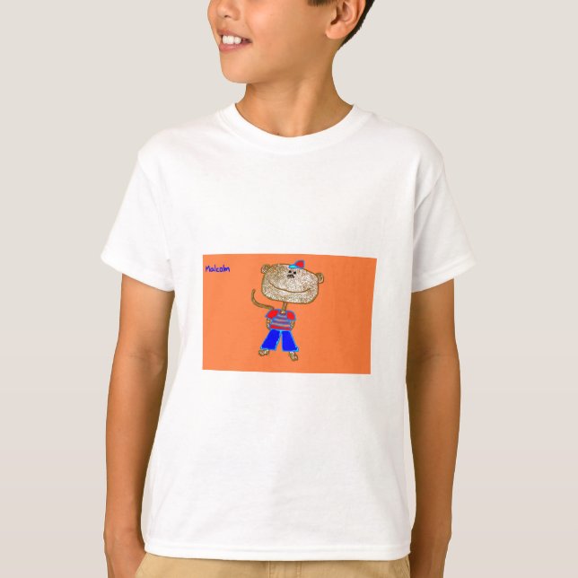 Camiseta Camisola de macaco (Frente)