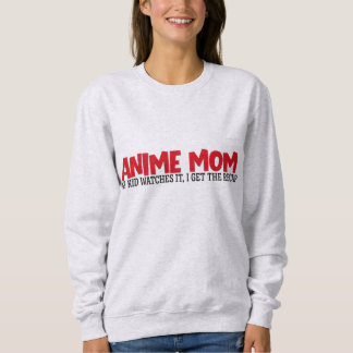 Camiseta Camisola de Mãe de Anime, citação engraçada de mãe