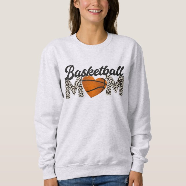 Camiseta Camisola de Mãe de Basquetebol (Frente)