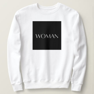 Camiseta Camisola de malha com a inscrição MULHER