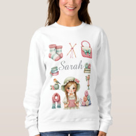 Camiseta Camisola de Malha Elegante