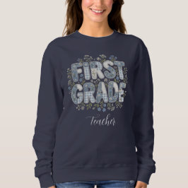 Camiseta Camisola de Malha Professora do Primeiro Ano