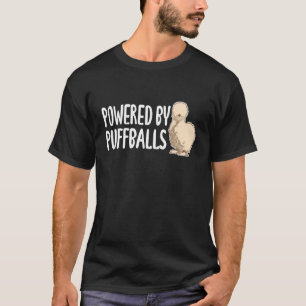 Camiseta Camisola de manga comprida Silkie Chicken Powered 