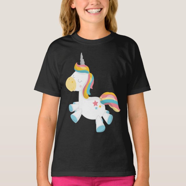 Camiseta Camisola de Manga Curta Feminina (Frente)