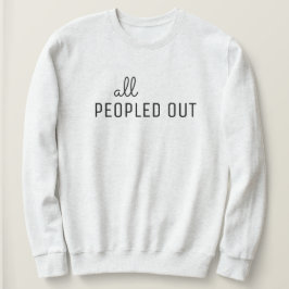 Camiseta Camisola de Mulher All Peopled Out