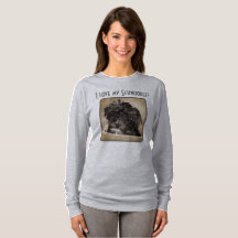 Camisola de Mulher de Cachorro Schnoodle