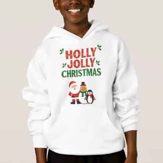 Camiseta Camisola de Natal Alegre das Crianças Festa