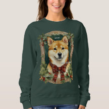 Camisola de Natal de Cães (Shiba Inu)