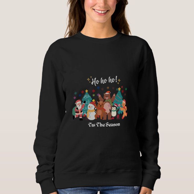 Camiseta Camisola de Natal É a Estação (Frente)