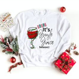 Camiseta Camisola de Natal - Ho Ho Ho É o Sumo de Jingle