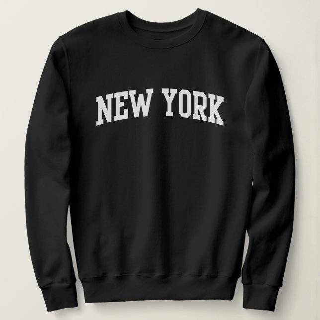 Camiseta Camisola de New York (Frente do Design)
